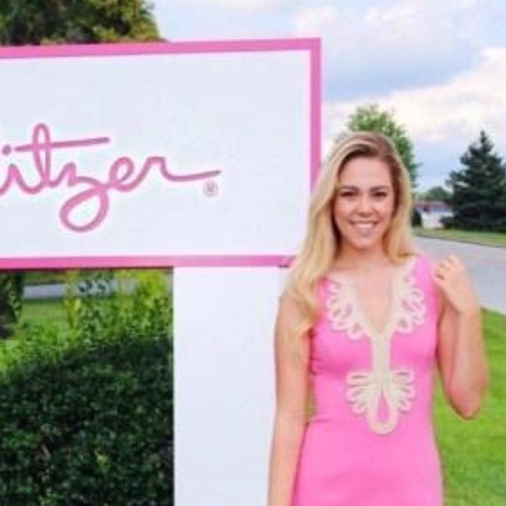 Pink Shift Dress